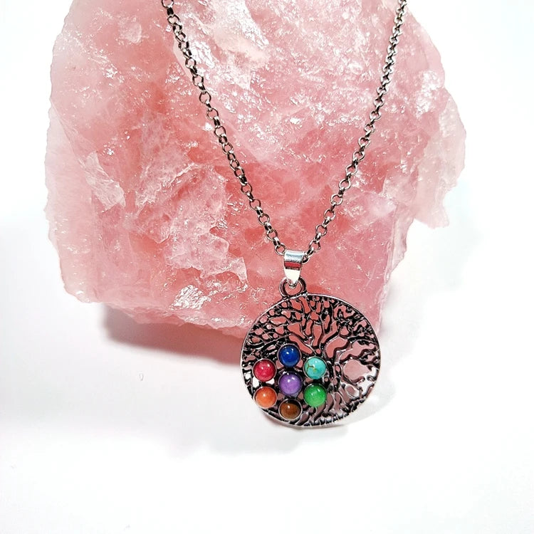 HZ Favorable Price Wholesale Metaphysical Products Chakra Crystal Pendant Agate Jewelry for Women Gift