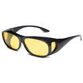 Kenbo Eyewear Fashion Wrap Around Fit Over Glasses UV400 Sunglasses Outdoor Driving Anti Glare Night Vision Sun Glasses