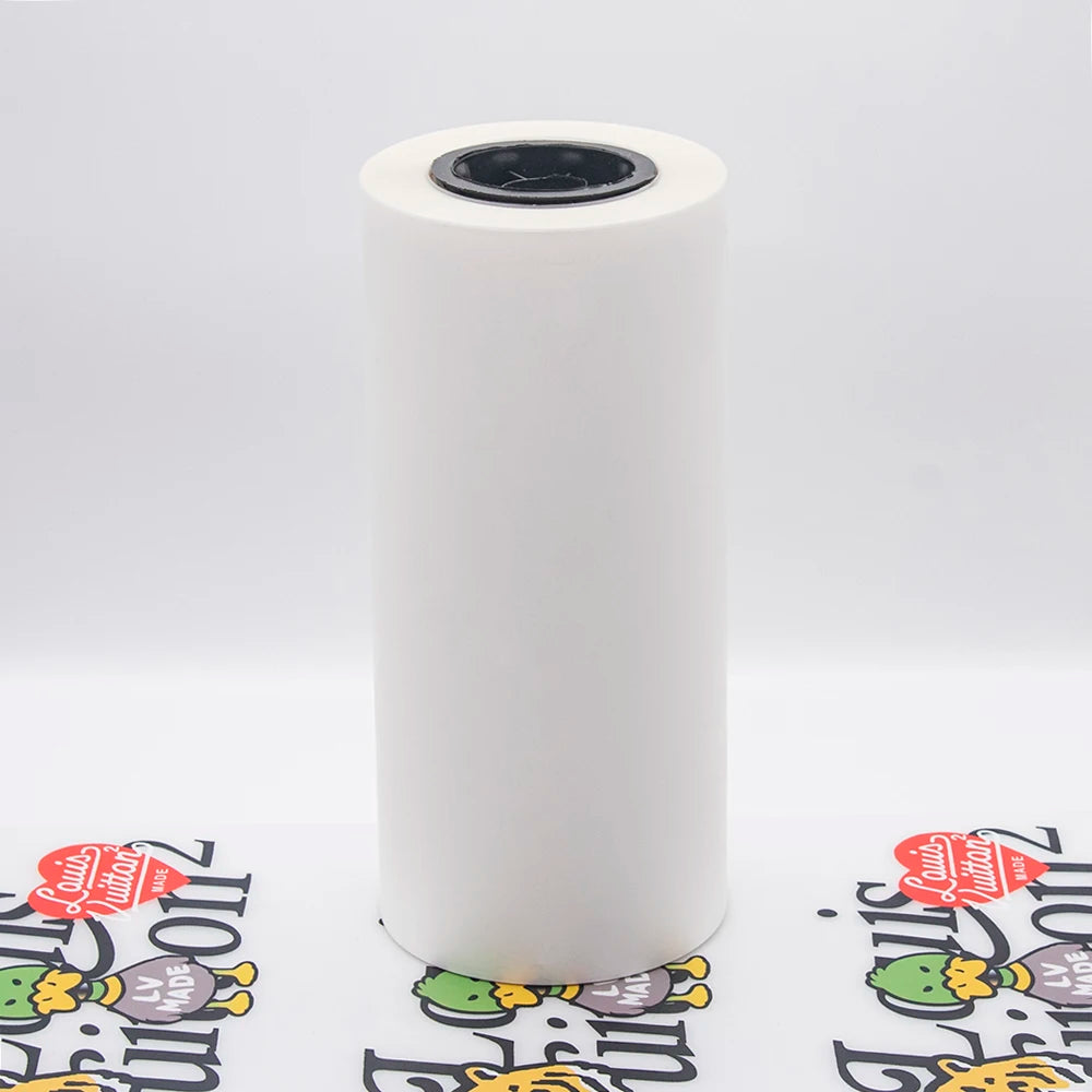 Fashion Heat Transfer T-shirt Printing Sticker Dtf Film Double Side Printing Hot Peel Roll Dtf Pet Film