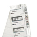 Custom Printed PET Adhesive Vinyl Stickers UV Printed Logo and Shiny Label for Private Roll Self-Adhesive Bottle Sticker
