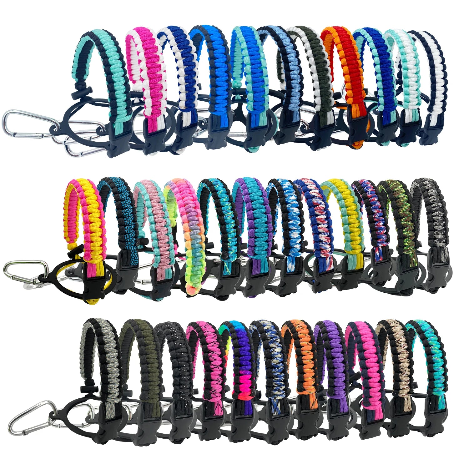 550 for Camping & Hiking Bottle Handle with Wide Mouth Durable Polyester for Outdoor Adventures