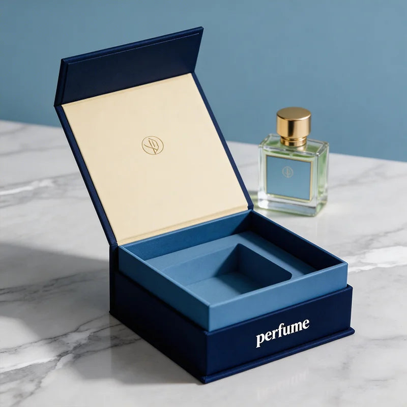 Custom logo Luxury Printing Design Eco-Friendly Cardboard Handmade Gift Cosmetics Perfume Premium Packaging Rigid Paper Boxes