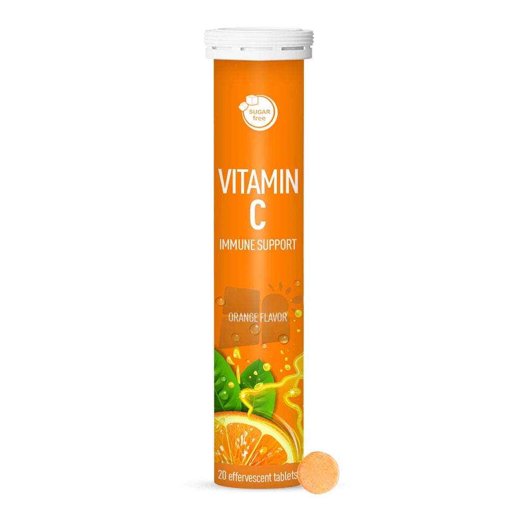 Wholesale Price Private Label 1000mg Plus Vitamin c Water Effervescent Tablet for Immune System Support and Energy Boost