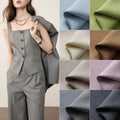 Workwear Jacket Fabric Men's Suit Trousers Suit Dress Pleated Skirt Uniform Fabric Women's Spring and Autumn Cheap Clearance