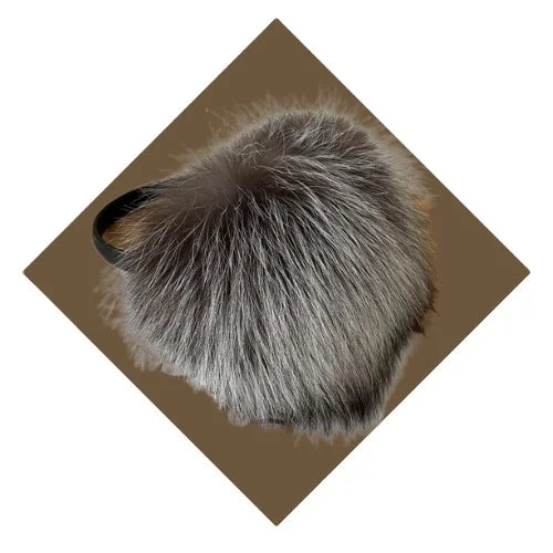 Sample Support 2026 Customization Fashion Fox Fur Soft Plush Ear Warmer  Winter  Earmuffs