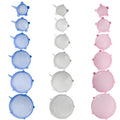 Kitchen Tool Silicone Fresh-keeping Cover 6 Pcs Set Fresh Food Safe Silicone Cover Silicone Stretch Lids