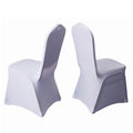 200pcs Polyester Black Stretch Chair Slipcover Party Banquet Wedding Spandex Chair Covers for Events