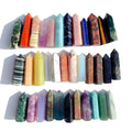 Wholesale Natural Amethyst Tower Crystal Wand  Healing Stone Rose Quartz Crystal Point Home Decoration Gift