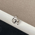 Ins Irregular Fine Jewelry 925 Sterling Silver Wholesale Price Open Statement Ring