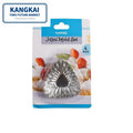 Customized Kitchen Baking Tools Non-Stick Flower Shaped Cupcake Fruit Tart Molds Heart Number Plastic Eco-Friendly 3pcs Handmade