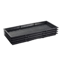 Rectangle Plastic Nursery Tray for Germination for Microgreen Seedlings and Vertical Aeroponics System
