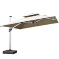 Rome Umbrella Branding  Parasols Umbrellas Outdoor for Restaurant Garden Umbrella with Solar Lights Wholesale Big Size Windproof