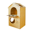 Wholesale Big Indoor and Outdoor Wooden Kennel Pet Nest Cat House