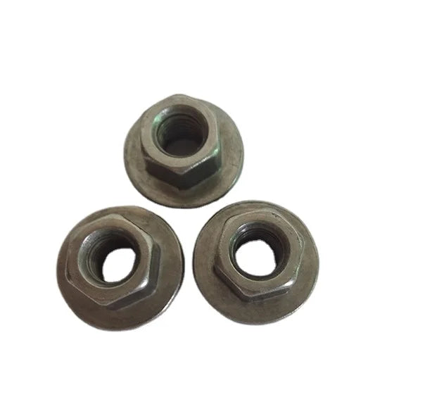 DIN977 M6 M8 Hexagon Spot Weld Nuts With Flange