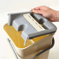 Self-Wringing Magic Mop & Bucket Set - Squeeze Spin Mop with Telescopic Handle for Floor Cleaning