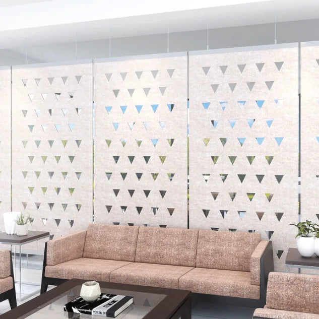 Soundproofing Polyester Acoustic Panel Sound Absorbing Office Decoration Suspended Acoustic Room Divider