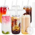 New Design BPA Free Transparent Soda Cans. Empty PET 250ml 330ml 375ml 500Ml Pull Ring Beverage Cans for Soft Drinking Packaging