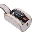 Factory Sale Portable Double Zipper Cosmetic Bag Custom Pu Portable Toiletry Storage Bag
