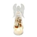 Manufacturers Sell Well White Plastic Stocking LED Christmas Home Decoration 11.5x9.3x26CM
