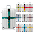 Factory Wholesale Adjustable Luggage Belt Strap Elastic Travel Suitcase Belt Strap Sublimation Webbing Luggage Strap Belt