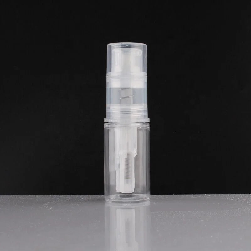 Empty 14ml Pet Bottle with Screw Pump Dispenser Crystal Ombre Spray for Nails