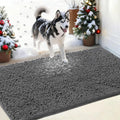 60*90cm Bathmat Thick Soft Absorbent Rubber Backing Quick Dry Microfiber Chenille Mats Washable Rugs for Shower Floor