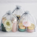Fashion Organza Bag Jewelry Drawstring Ribbon Pouches Party Cosmetics Candy Gift Bags