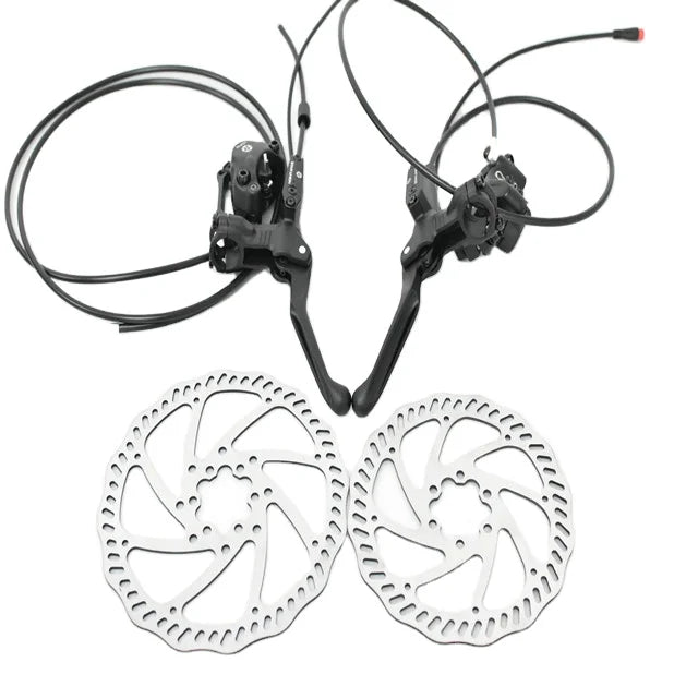 Electric bicycle scooter MTB hydraulic disc brake 160mm 6.3inch ebike left front right rear brake