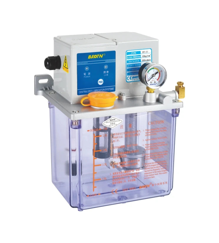 Baotn China Centralized CNC Machinery Lubrication System Thin Oil PLC Controlled Pump for Machinery & Equipment