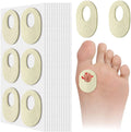Felt Callus Corn Cushions Pad Oval Shaped Adhesive Callous Pads for Foot Soft Breathable Foot Pads for Calluses
