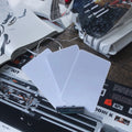 BOYE White PVC Printable Magnetic Film Laminated Smart NFC Blank Letterpress Business ID Card for UV Printer Accessory