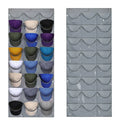 27-Pocket Fabric Hat Organizer for Baseball Caps Door Wall Cap Storage Rack Closet Hanger for Living Room Closet Door