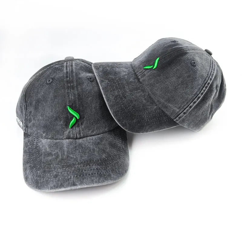 Classic Cotton Adjustable Low Crown Cotton Baseball Cap Denim Hat