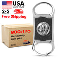 Top Seller Zinc Alloy  Portable Punch Cutter  Cigar Cutter WIth Gift Packing