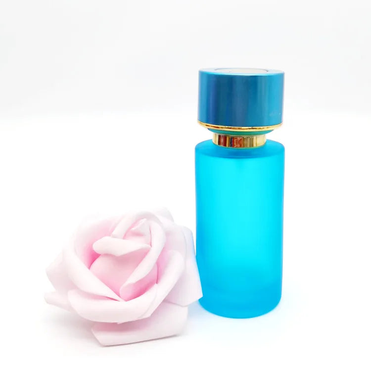30ml Orange Black Red Orange Blue Perfume Glass Bottles Perfume Spray Bottle in Stock Colorful Frosted Perfume Bottle