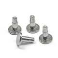 Customized High Quality 304 Stainless Steel Solid Flat Head Step Rivets for Door and Window Applications