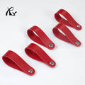 Ruiying Double Sided PVC Leather Handle (1.7mm Thickness Multi Color) RY0053-Luxury Touch Strap for Gift Packaging & Furniture
