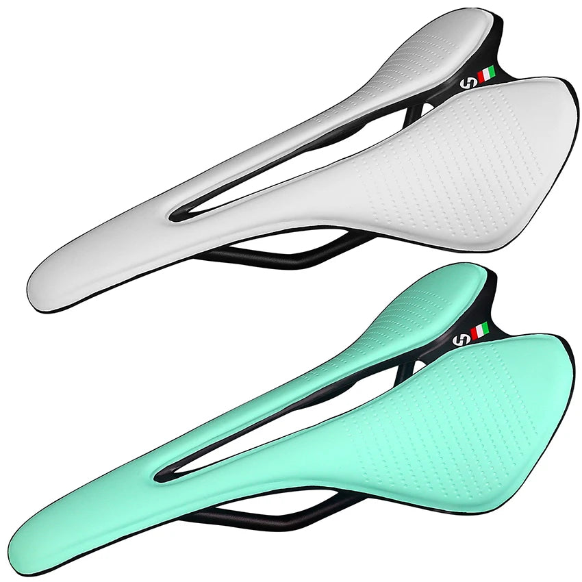 TOSEEK Support Sample Service Bicycle Comfortable MTB/Road Leather Saddle Cushion Moutain Bikes Plastic/pvc Saddles Seat