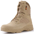ZJFIT Men's Black Desert Boots Brown Tactical Outdoor Hiking Boot Botas De Cuero Sports & Entertainment Product