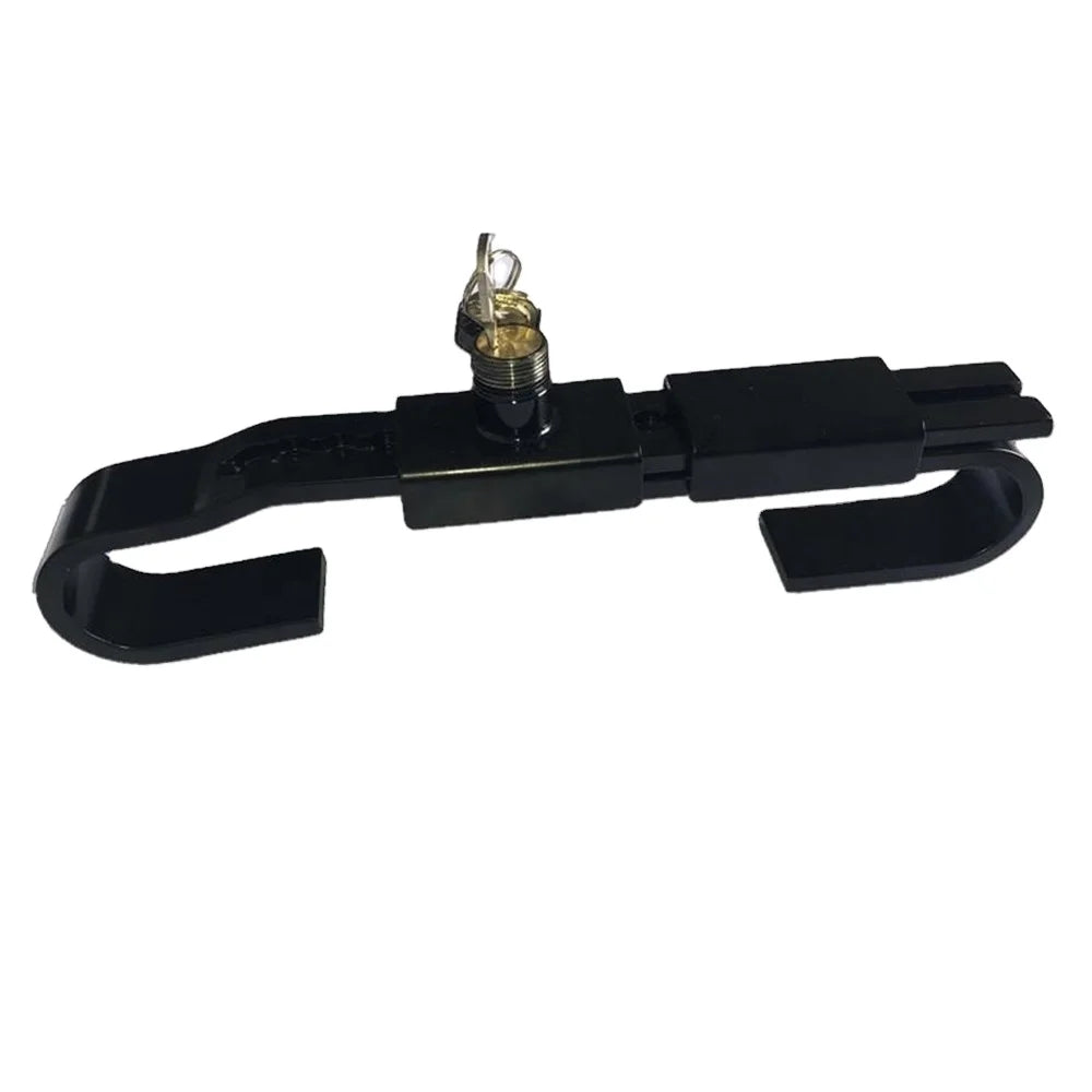 High Quality Adjustable 8mm Black Metal PUYI Brand PY-2010 O-Ring Type 2Pcs Key Shipping Container Door Security Seal Lock MegaBDM
