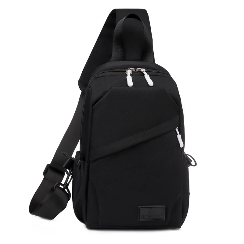 2024 Marksman 24L Large Capacity Zipper Closure New Casual Fashion Design Nylon Waterproof Chest Bag