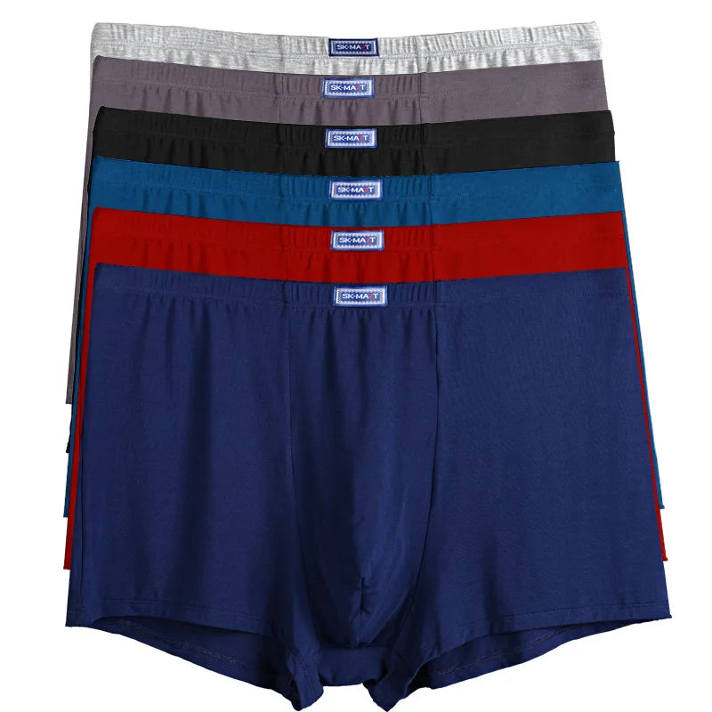 Wholesale High Waist Loose Comfortable Breathable Underwear Comfortable Cotton Men's Underpants