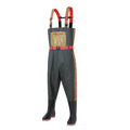 4Xl Custom Front Zipper Pvc Neoprene Nylon Chest Stockingfoot Breathable Waterproof Fly Duck Hunting Fishing Waders With Socks
