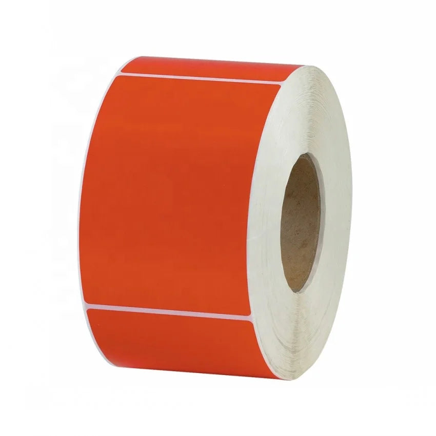 KY-0628049 Factory Customizable Different Size Thermal Paper Label Rolls / Three-Proof Thermal Self-Adhesive Paper Label Paper