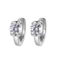 Silver S925 Moissanite Gold Plated and Diamond Stud Luxury Bull Head Earrings for Women Fashion Jewelry