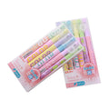 Creative Dual Head Highlighter Student Colored Marker Pen Stationery Highlighter Set 6 Colors