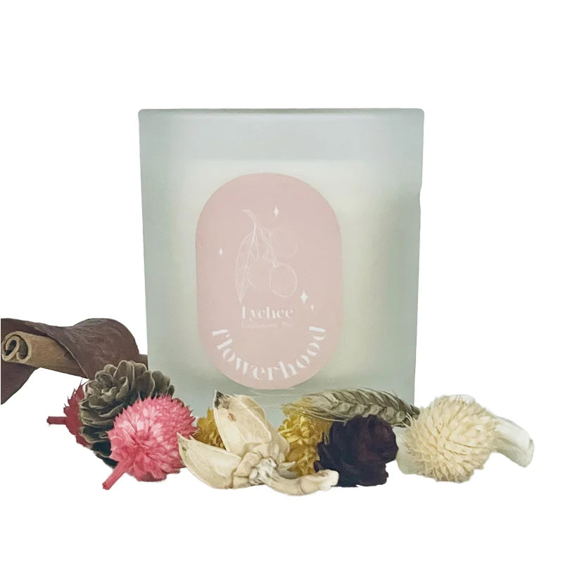 Luxury Modern Soy Wax Aromatherapy Candle Realistic Fruit Flower Design Environment-Friendly Handmade Candle for Mother's Day