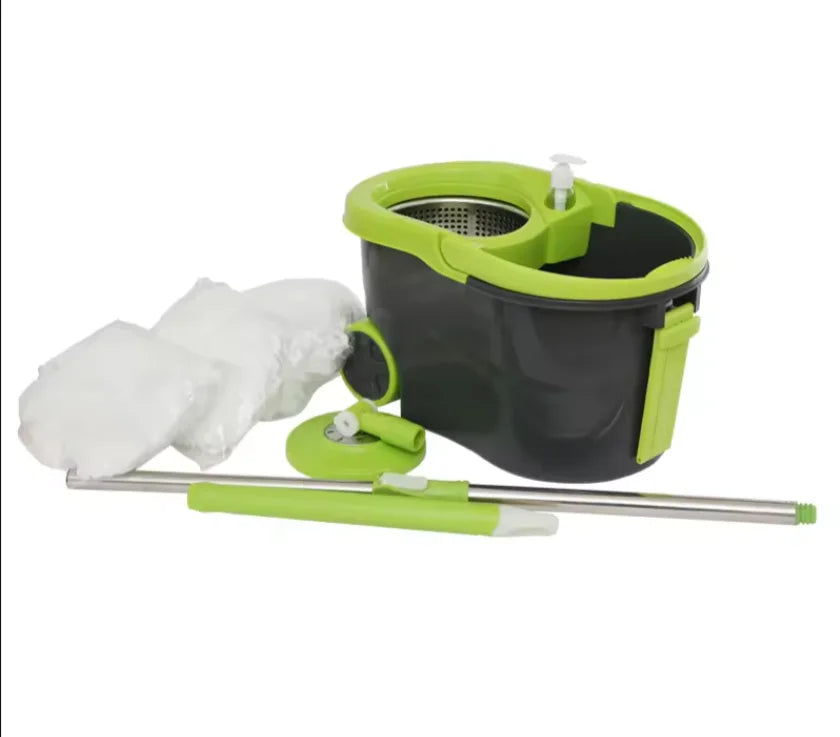 Mop Cleaning  with Refills Mop & Refills  360 Degree Double Easy  Mop with Bucket