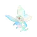 Small Hair Claw Clip 3.7cm Acetate Butterfly Hair Clip Claw Colorful Korean Marble Acetate Hair Claw Clips for Girl