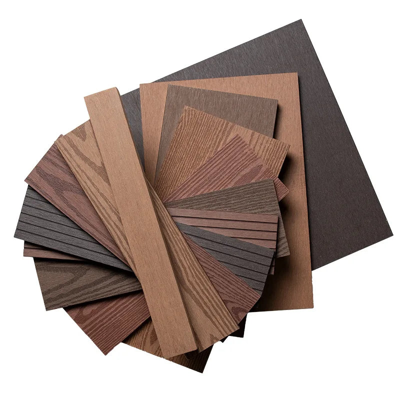 Ultrahard Modern Brushed Waterproof WPC Composite Decking Outdoor Flooring